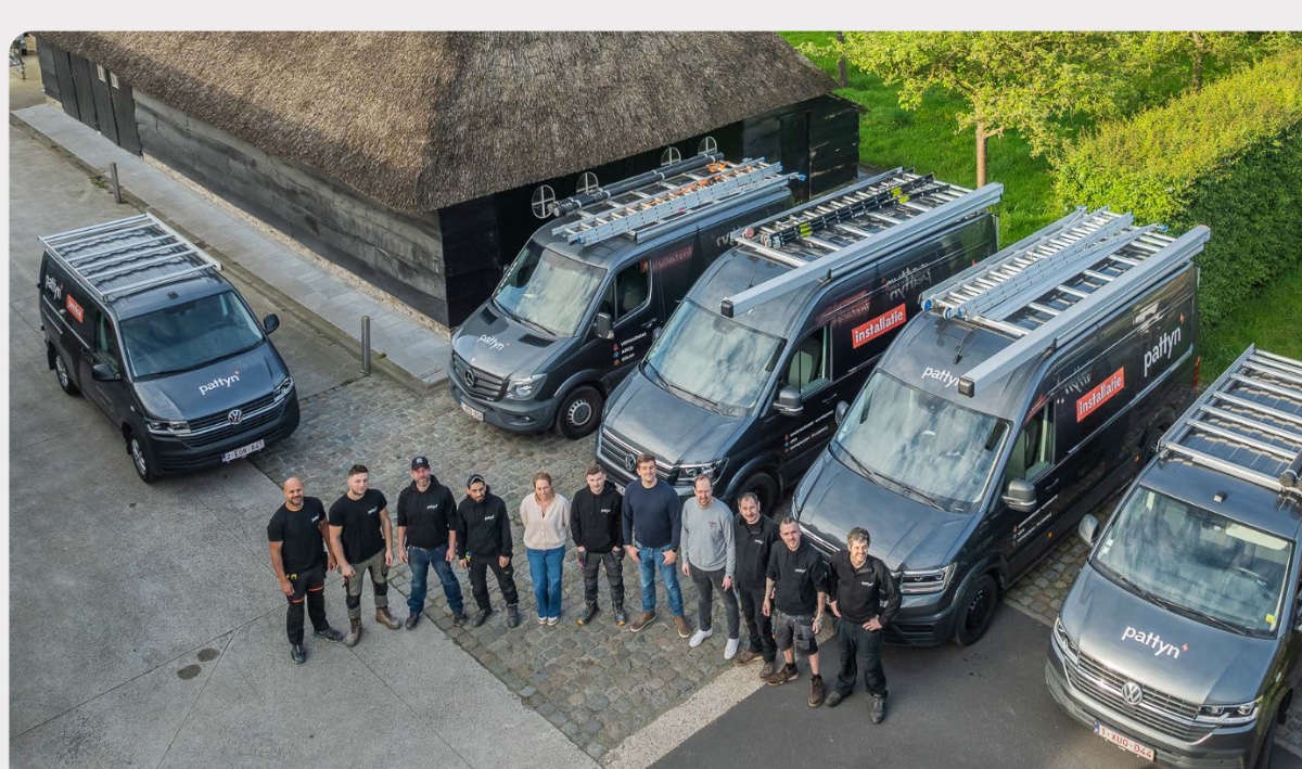 Pattyn team en servicevoertuigen
